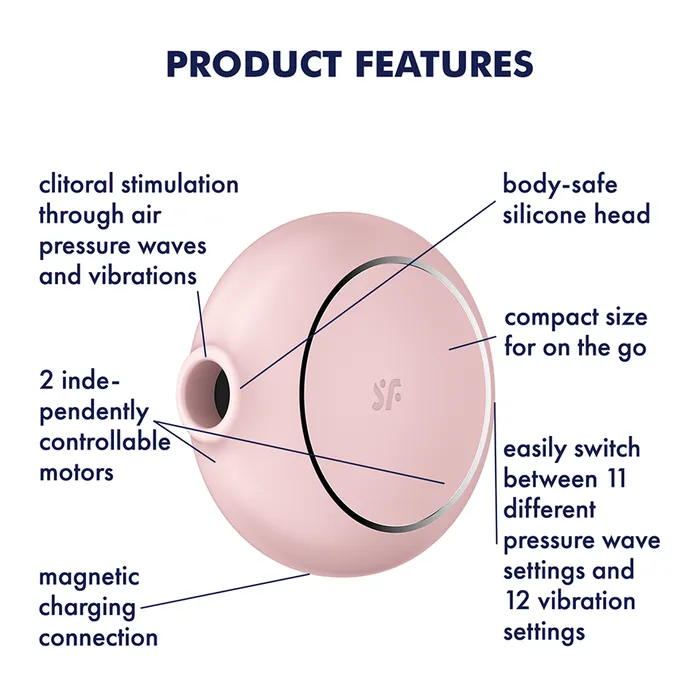Satisfyer Vibrators Satisfyer Pro To Go 3 Air Pulse Clitoral Stimulator