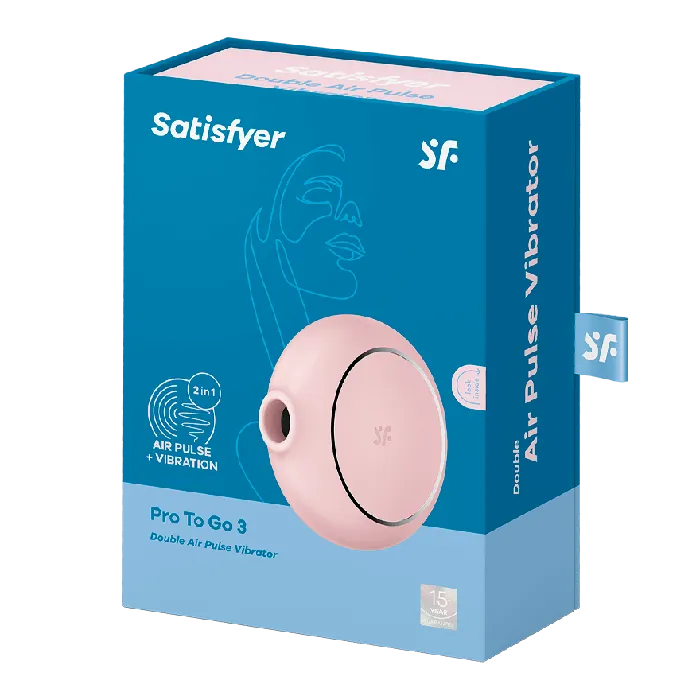Satisfyer Vibrators Satisfyer Pro To Go 3 Air Pulse Clitoral Stimulator