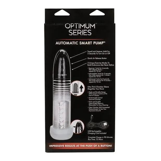 CalExotics Optimum Series Executive Automatic Smart Pump Black Anal