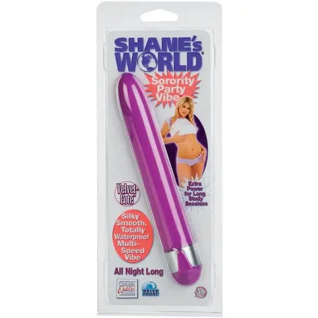 CalExotics Vibrators Shanes World All Night Long Sorority Party Vibe
