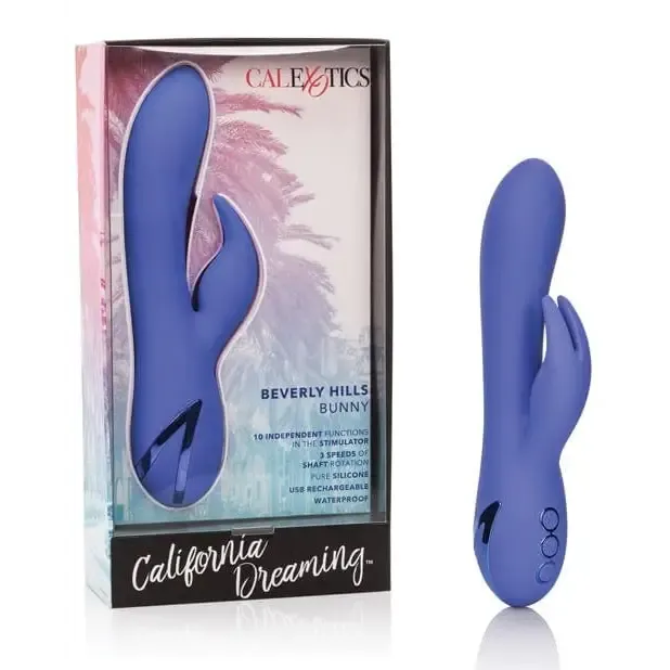 California Dreaming Beverly Hills Bunny Purple CalExotics Vibrators
