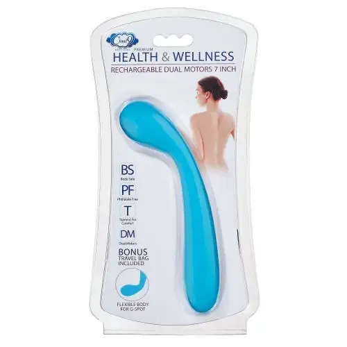 Cloud 9 Health Wellness Rechargeable Gspot Slim 7in Dual Motors Aqua Blue Cloud 9 Novelties Vibrators Cloud 9 Health Wellness Rechargeable Gspot Slim 7in Dual Motors Aqua Blue Cloud 9 Novelties Vibrators