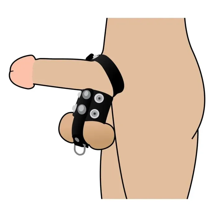 Cock Strap And Ball Stretcher STRICT Male Sex Toys