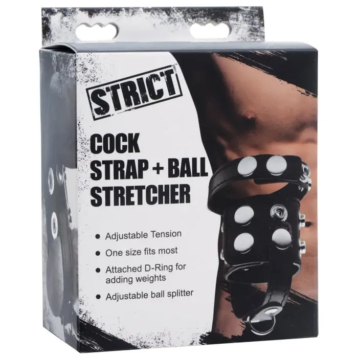 Cock Strap And Ball Stretcher STRICT Male Sex Toys Cock Strap And Ball Stretcher STRICT Male Sex Toys