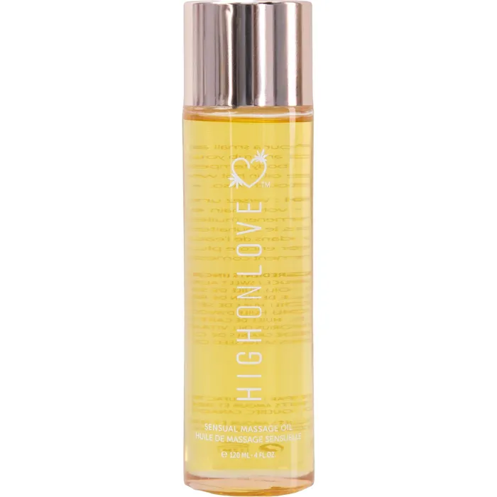 Couples High On Love High On Love Sensual Massage Oil Lychee Martini