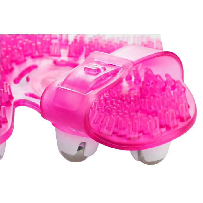 Dildos Simple and True Simple and True Roller Balls Massage Glove Pink