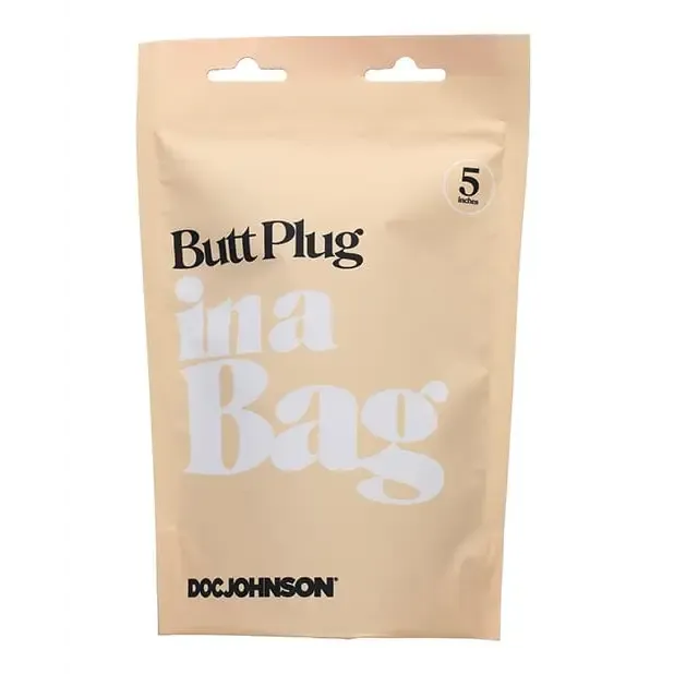 Doc Johnson Anal In A Bag Butt Plug Black Doc Johnson Anal In A Bag Butt Plug Black