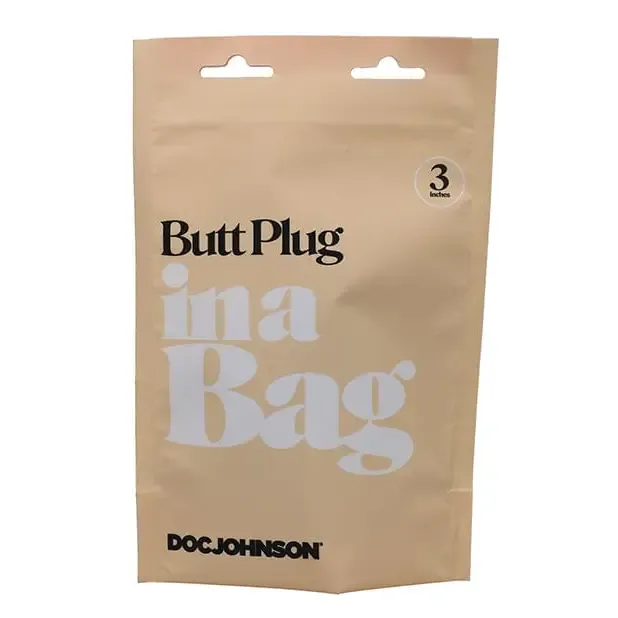Doc Johnson Anal In A Bag Butt Plug Black Doc Johnson Anal In A Bag Butt Plug Black