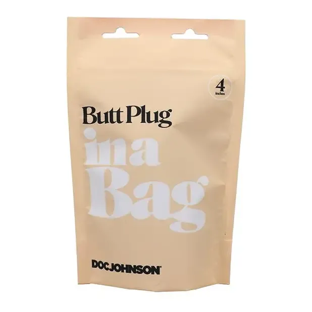 Doc Johnson Anal In A Bag Butt Plug Black Doc Johnson Anal In A Bag Butt Plug Black