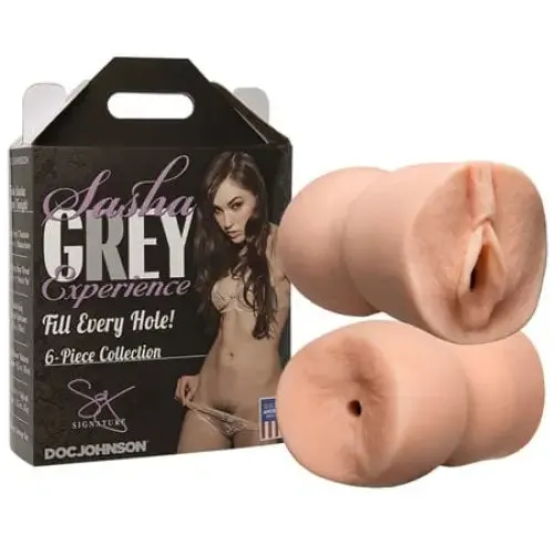 Doc Johnson The Sasha Grey Experience 6 Piece Masturbation Kit Couples