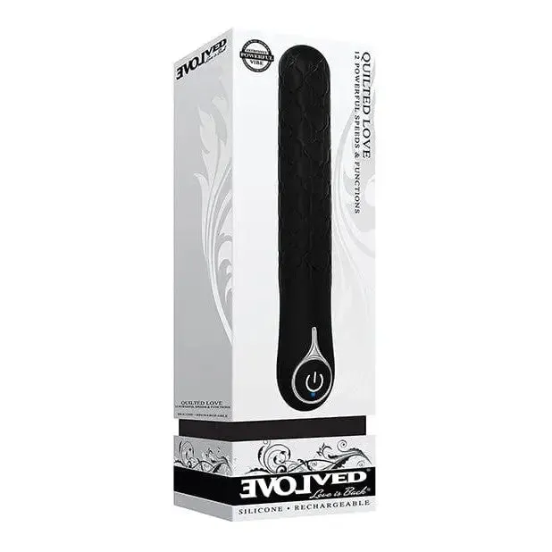 Evolved Evolved Quilted Love Rechargeable Straight Vibrator Vibrators