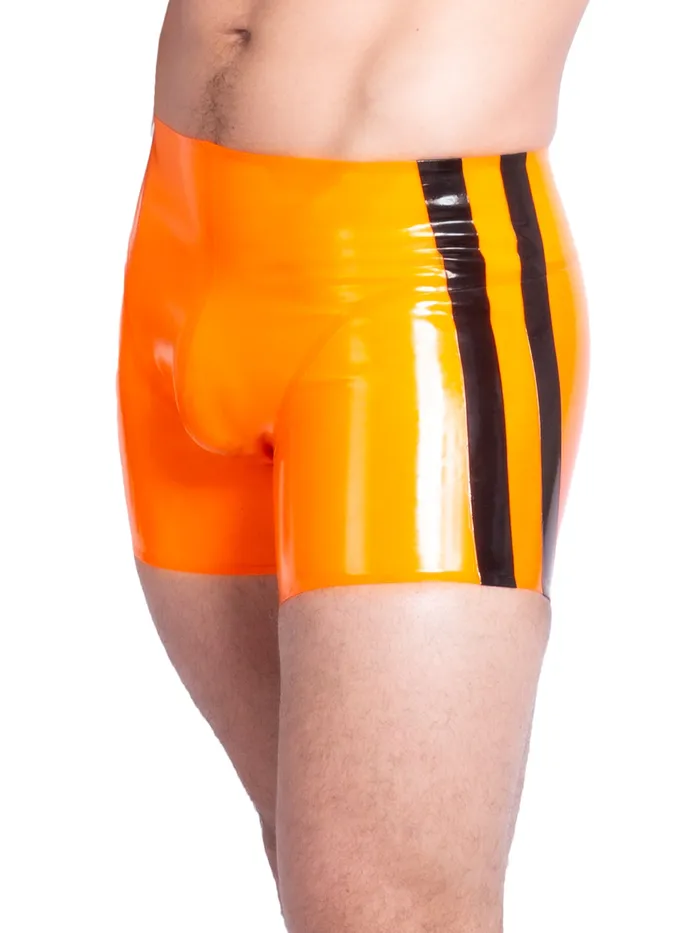 HonourSkintwocom Vibrators Blazing Orange Mid Length Shorts