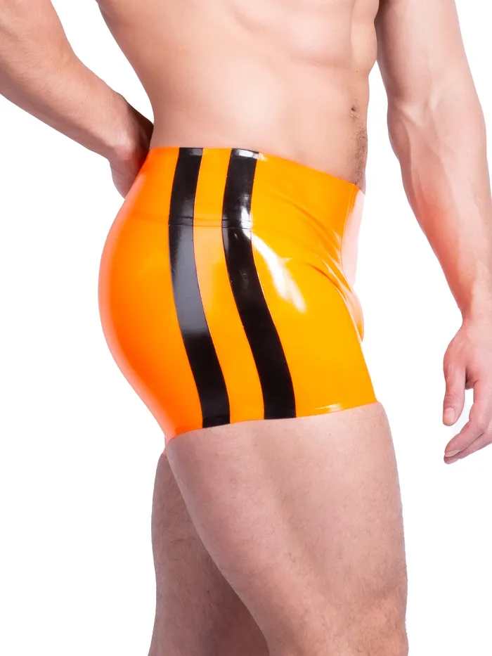 HonourSkintwocom Vibrators Blazing Orange Mid Length Shorts