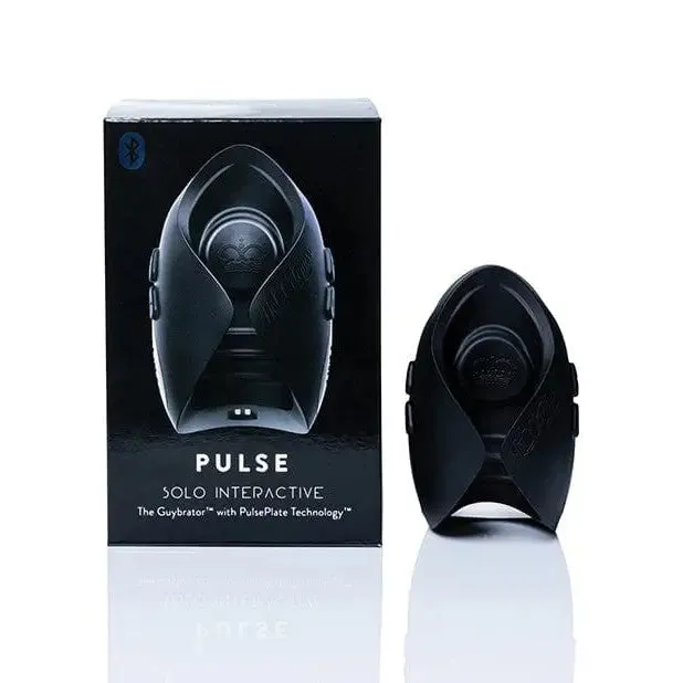 Hot Octopuss Pulse Solo Interactive Black Hot Octopuss Vibrators
