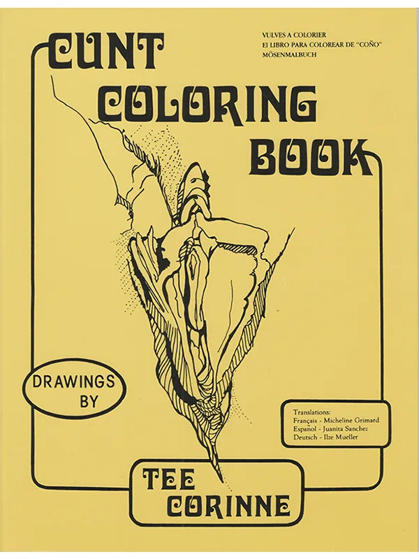 Last Gasp Vibrators Cunt Coloring Book