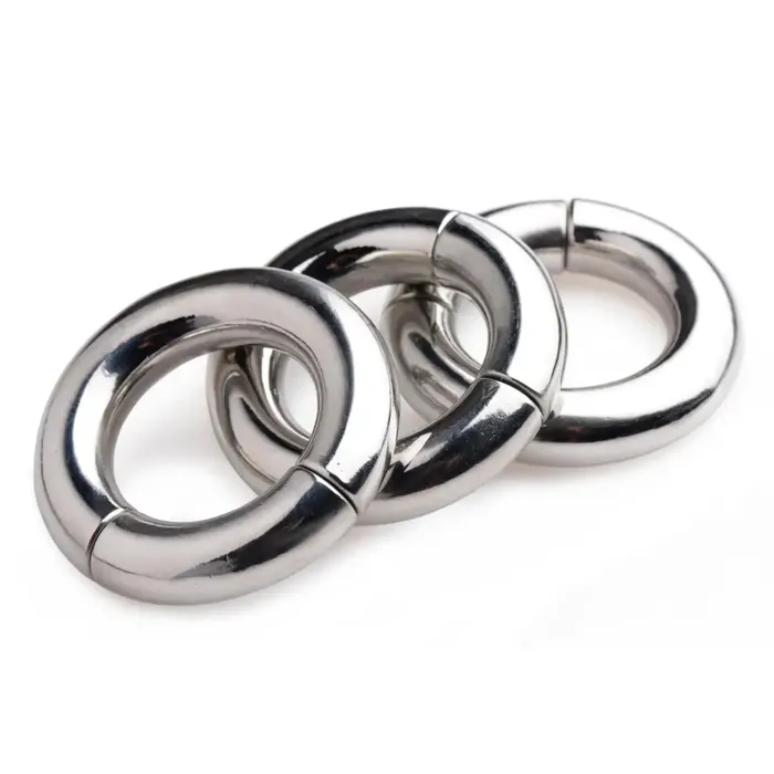 Magnetize Stainless Steel Magnetic Super Stretcher 3 Pack Master Series Male Sex Toys Magnetize Stainless Steel Magnetic Super Stretcher 3 Pack Master Series Male Sex Toys