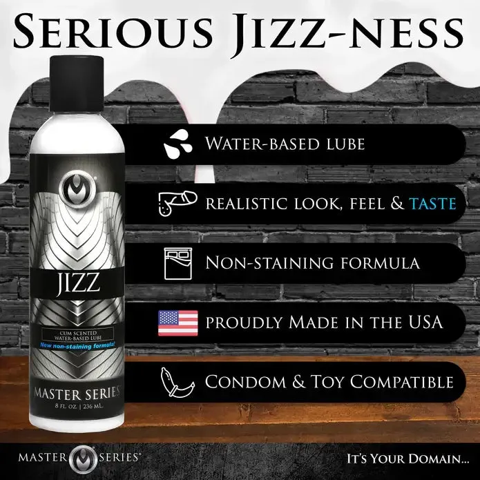 Male Sex Toys Master Series Master Series Jizz Water Based Cum Scented Lube Male Sex Toys Master Series Master Series Jizz Water Based Cum Scented Lube