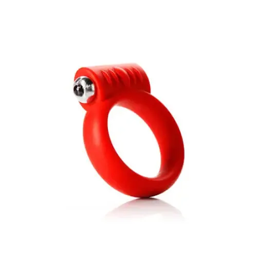 Male Sex Toys Tantus Inc Tantus Vibrating CRing 2 in Red