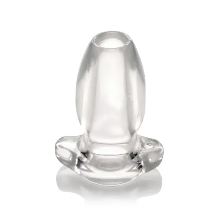 Master Series Male Sex Toys Peephole Clear Hollow Anal Plug