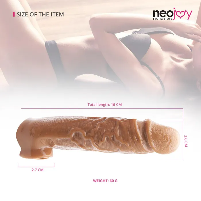 Neojoy Penis Sleeve with Ring Neojoy Male Sex Toys