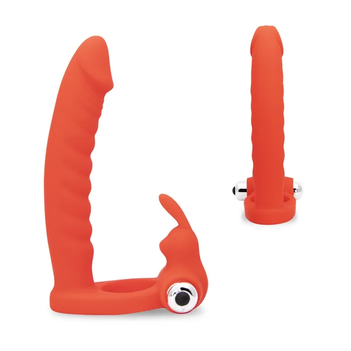Neojoy Vibrators Neojoy Rabbit Shaft Ring Silicone 145cm Red