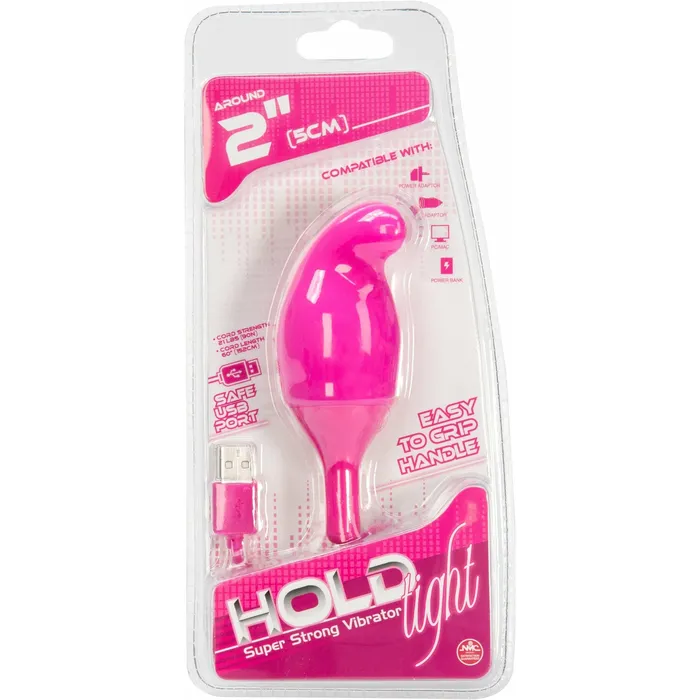 NMC Vibrators NMC Hold Tight GSpot Vibrator Rechargeable Pink