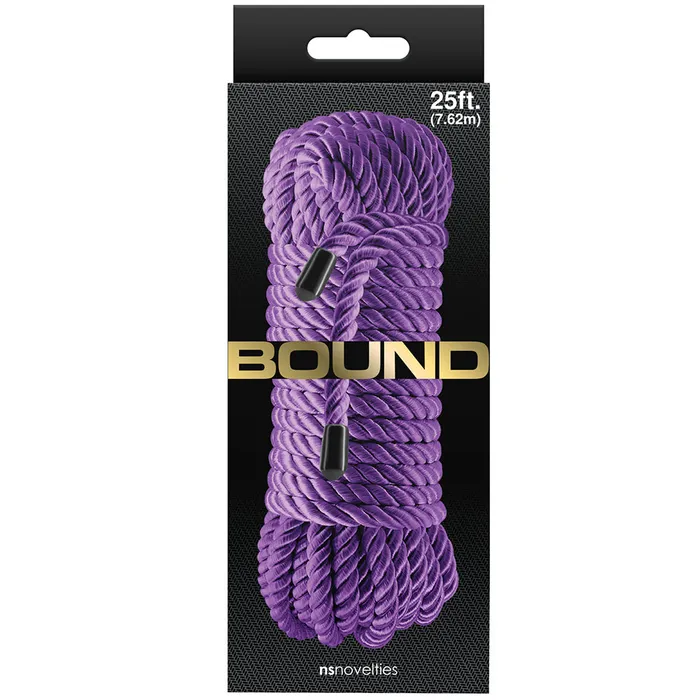 ns novelties Vibrators Bound 25 Foot Rope in Purple ns novelties Vibrators Bound 25 Foot Rope in Purple