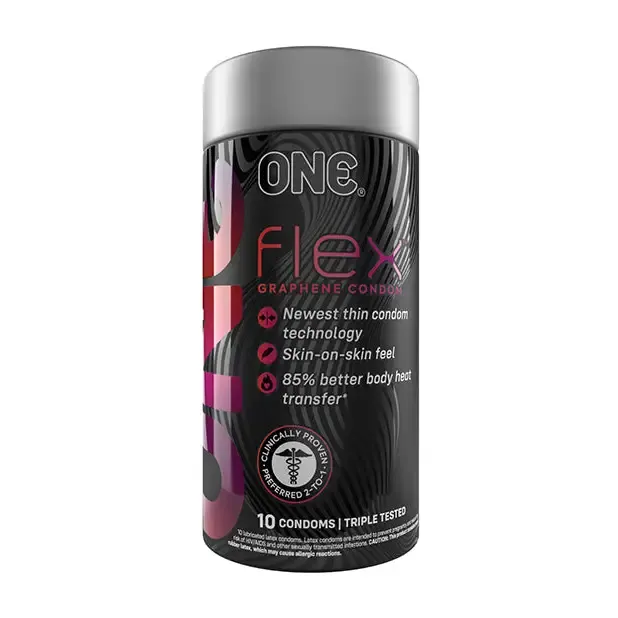One Flex Graphene Condom Pack Of 10 ONE Vibrators