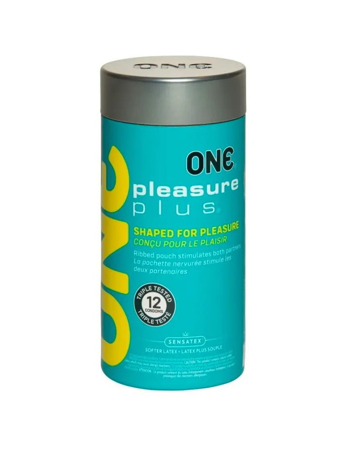 One Pleasure Plus Condoms 12 Pack ONE Vibrators
