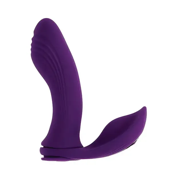 Playboy Pleasure Mix Match Dual Vibrator Purple Evolved Novelties INC Vibrators Playboy Pleasure Mix Match Dual Vibrator Purple Evolved Novelties INC Vibrators