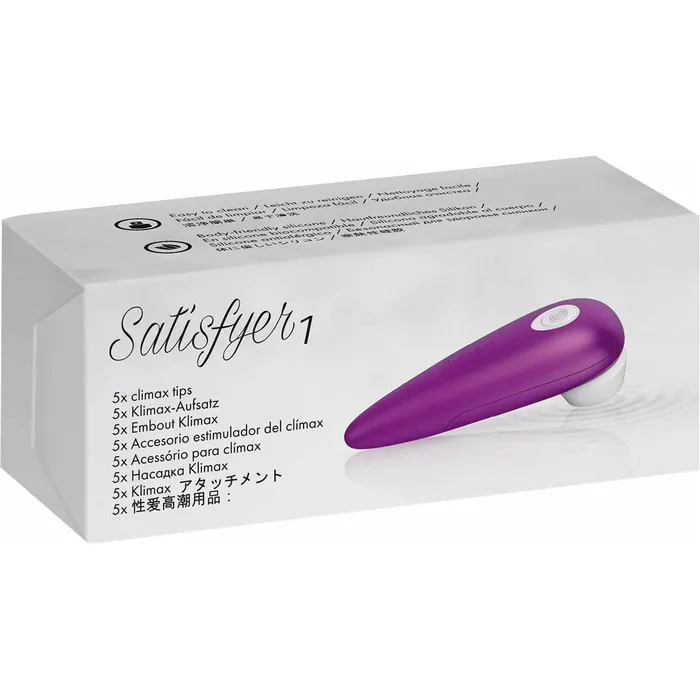 Satisfyer 1 Climax Tips Pack of 5 White Satisfyer Vibrators