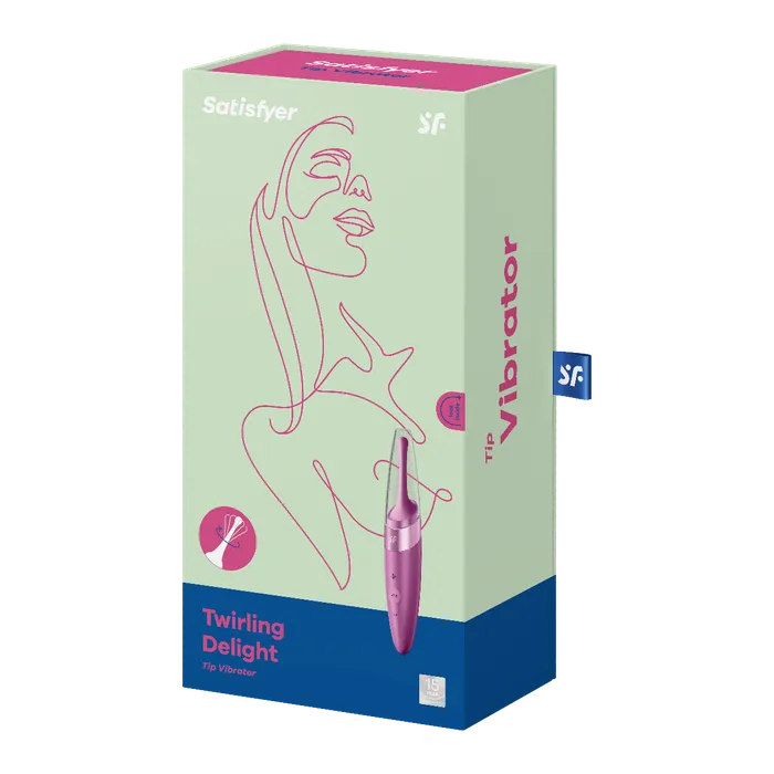 Satisfyer Twirling Delight Berry HonourSkintwocom Vibrators Satisfyer Twirling Delight Berry HonourSkintwocom Vibrators