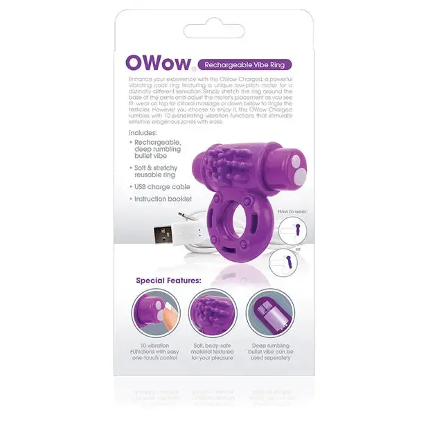 Screaming O Charged Couples Screaming O Charged OWow Vooom Vibrating Cock Ring