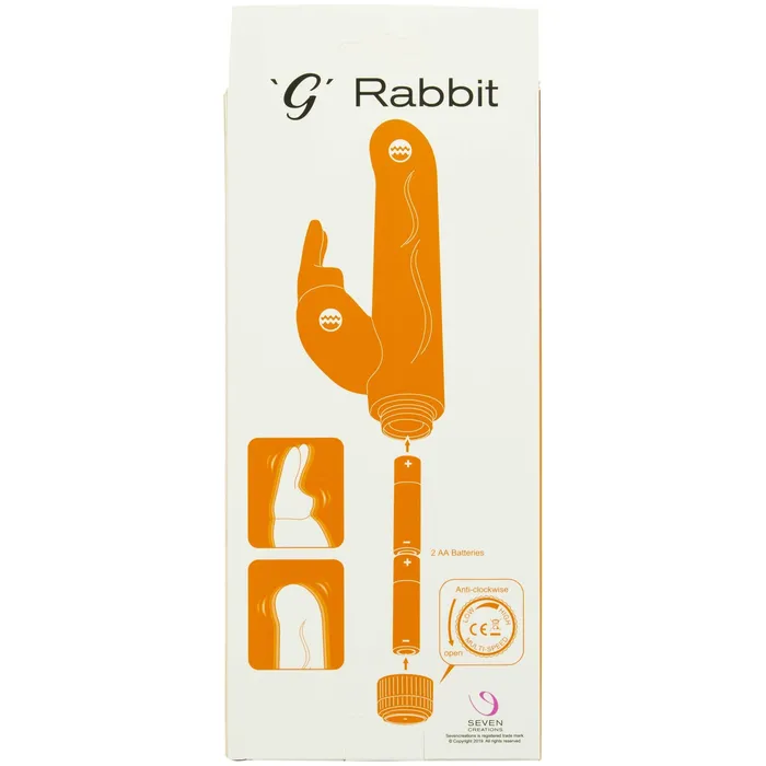 Seven Creations Vibrators Seven Creations G Rabbit Vibrator Pink