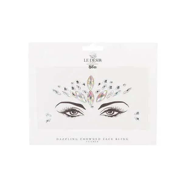 SHOTS AMERICA Vibrators Shots Bliss Dazzling Crowned Face Bling Sticker