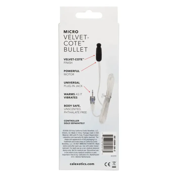 Sterling Velvet Micro Bullet California Exotic Novelties Female Sex Toys Sterling Velvet Micro Bullet California Exotic Novelties Female Sex Toys