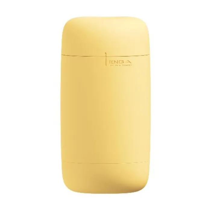 Tenga Puffy Custard Yellow UK TENGA STORE Vibrators