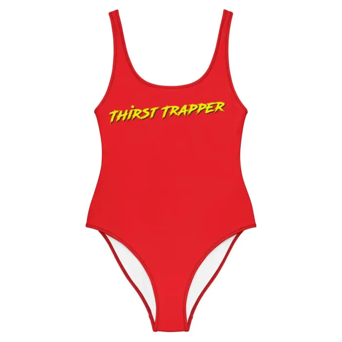 The Haus of Shag Male Sex Toys Thirst Trapper OnePiece Californian LifeguardStyle Swimsuit The Haus of Shag Male Sex Toys Thirst Trapper OnePiece Californian LifeguardStyle Swimsuit