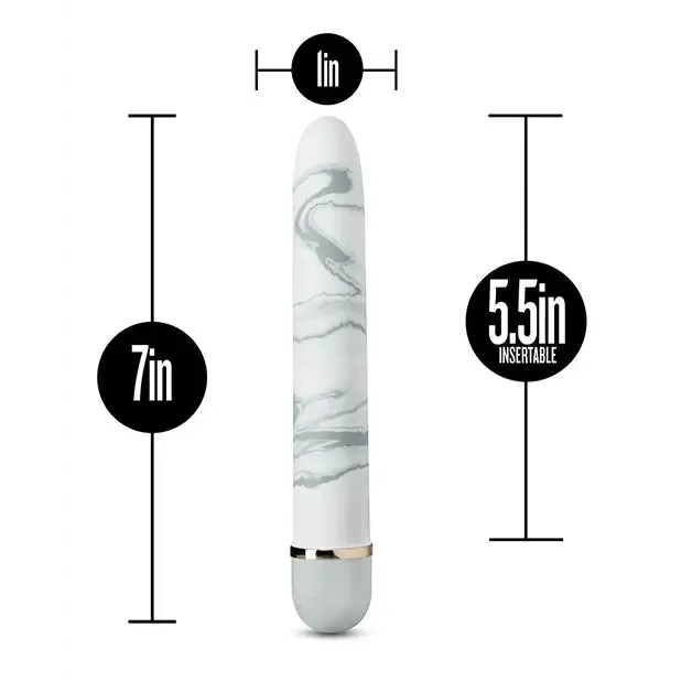 Vibrators Blush Blush The Collection Swept Away Slimline Vibrator White Vibrators Blush Blush The Collection Swept Away Slimline Vibrator White