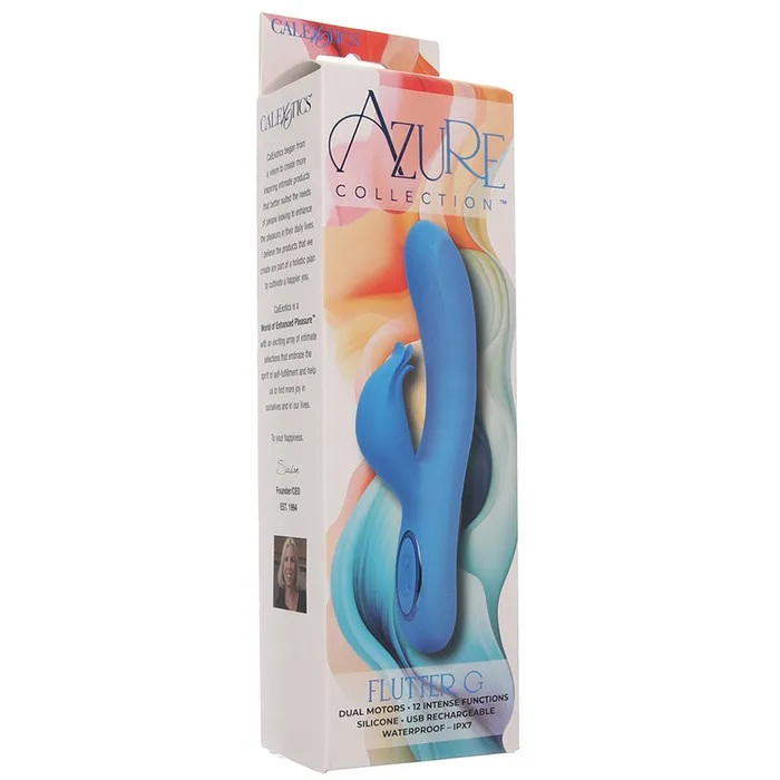 Vibrators CalExotics Azure Collection Flutter G Vibe
