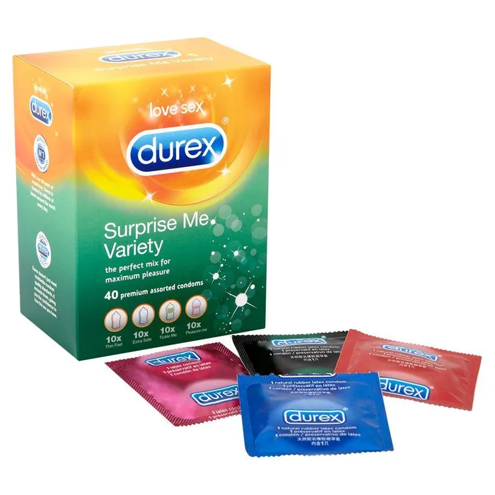 Vibrators Durex Durex Surprise Me Variety 40s
