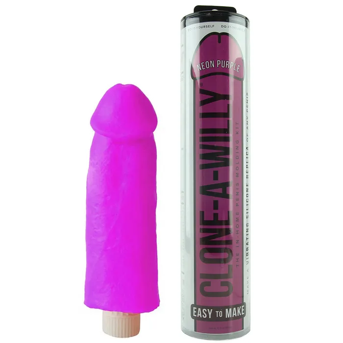 Vibrators Empire Labs CloneAWilly Vibrator Kit in Neon Purple