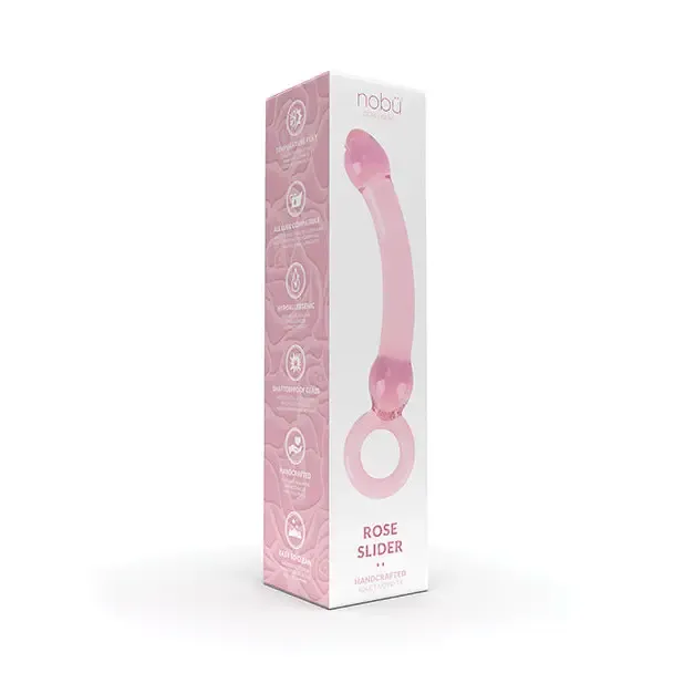 Vibrators Nob Nobu Rose Slider Pink Vibrators Nob Nobu Rose Slider Pink