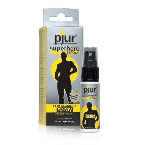 Vibrators Pjur Pjur Superhero Strong Delay Spray 20 ml