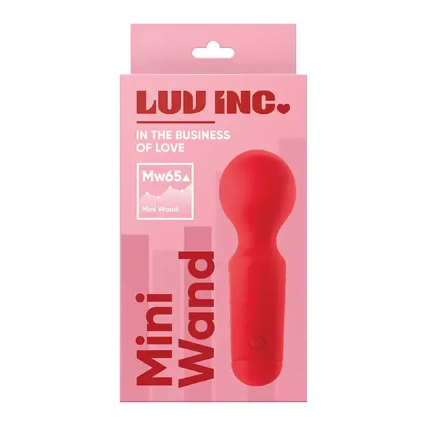 Vibrators Vvole Luv Inc Mw65 Mini Wand Rechargeable Flexible Silicone Vibrator Red Vibrators Vvole Luv Inc Mw65 Mini Wand Rechargeable Flexible Silicone Vibrator Red