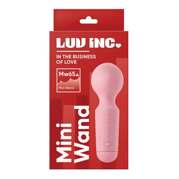 Vibrators Vvole Luv Inc Mw65 Mini Wand Rechargeable Flexible Silicone Vibrator Red Vibrators Vvole Luv Inc Mw65 Mini Wand Rechargeable Flexible Silicone Vibrator Red