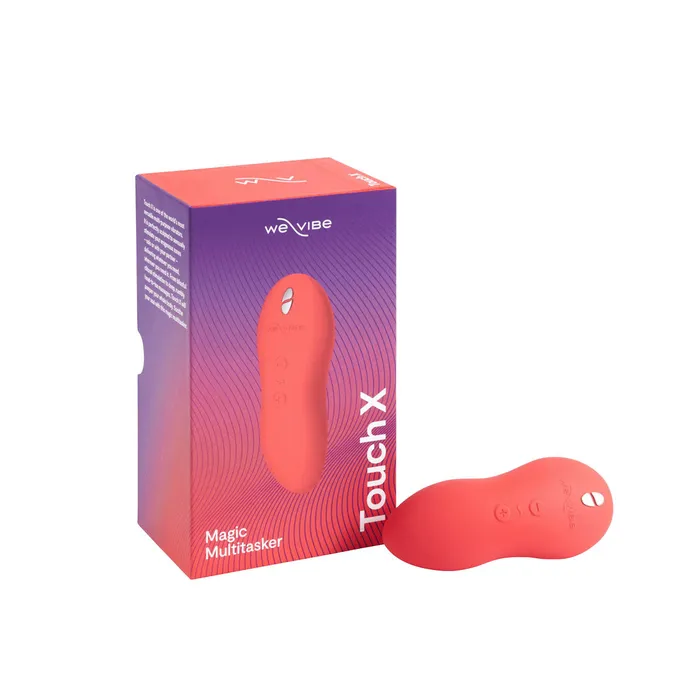 Vibrators WeVibe WeVibe Touch X Lay On Vibrator Crave Coral