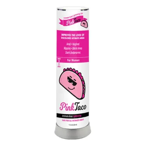 Vibrators Wet Dreams Inc Body Action Pink Taco Intimate Area Lightening Gel 1oz bottle