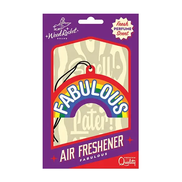 Vibrators Wood Rocket Fabulous Air Freshener Perfume Wood Rocket LLC