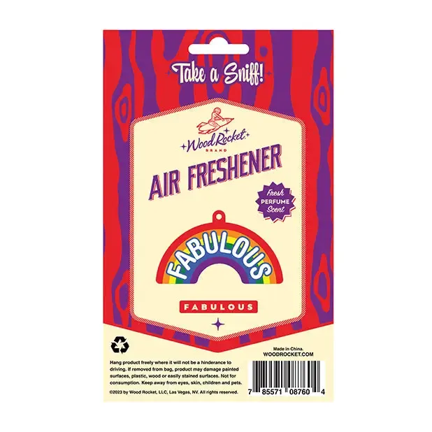 Vibrators Wood Rocket Fabulous Air Freshener Perfume Wood Rocket LLC Vibrators Wood Rocket Fabulous Air Freshener Perfume Wood Rocket LLC